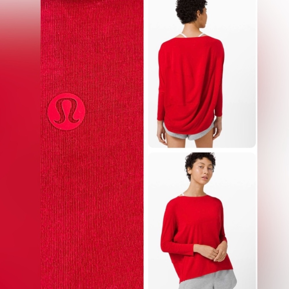 Lululemon Back In Action LS Shirt
